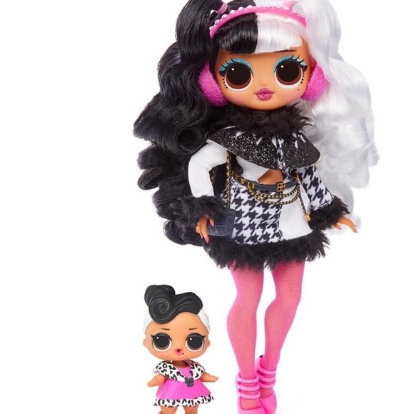 L.O.L. Surprise! O.M.G. Winter Disco Dollie Fashion Doll & Sister - Picture 1 of 4